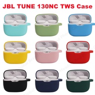 For JBL TUNE 130NC TWS Wireless Sports Headphones Soft Silicone Protective Case Waterproof Earphones Charging Box Cover JBL T130