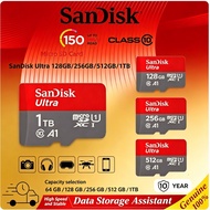 Kad Memori SanDisk Ultra Micro SD TF Kad Kelas 10 Kelajuan Tinggi Untuk Telefon Kamera CCTV