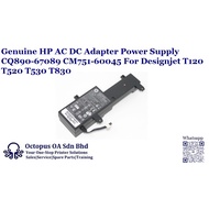 Genuine HP AC DC Adapter Power Supply CQ890-67089 CM751-60045 For Designjet T120 T520 T530 T830