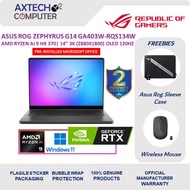 Asus ROG Zephyrus G14 GA403W-RQS134W 14'' 3K 120Hz Gaming Laptop ( AI 9 HX 370, 32GB, 1TB SSD, RTX50