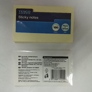 Tesco Sticky Note 100's (76mm x 127mm)