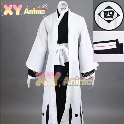 XY Anime Bleach Yachiru Unohana Cosplay Costume 2nd Generation 4th Division Captain Uniform Girls Ki