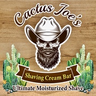Cactus Joe’s Shaving Cream Bar - Ultimate Moisturizing Shave by Whitebeards