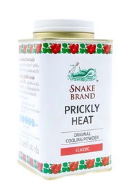 SNAKE BRAND Prickly Heat Original Cooling Powder (Classic)