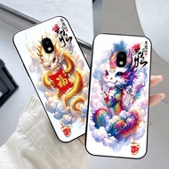 Samsung j3 pro / ss j5 pro / ss j7 pro case with cute baby dragon print