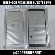 Glass+oca REDMI NOTE 5/NOTE 5 PRO