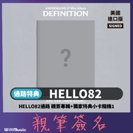 W Happy Guest💃Ready Stock/US Version HELLO82 Signed+Exclusive Bonus AMPERS & ONE-Mini Fourth Series 