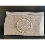 New CD large Pouch / Clutch - Haute Couture Flowers