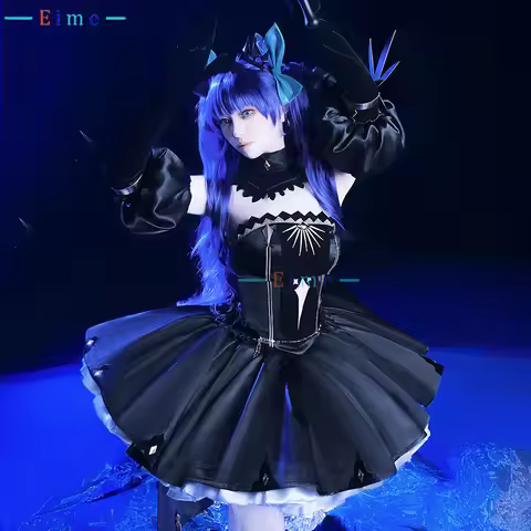 Ereshkigal Cosplay Costume Game FGO Cosplay Women Cute Black Dress Fancy Party Suit Halloween Unifor