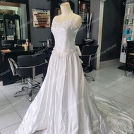 wedding gown preloved - gaun pengantin second