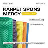 KARPET LANTAI / KARPET BENTOL / KARPET SPONS MERCY / TIKAR SPONS MURAH / KARPET POLOS MURAH