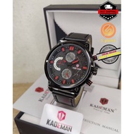 🇲🇾Ready stock🇲🇾 KADEMAN k9031 Sport Watch Men Quartz Watch Full Leather Original Wristwatch Business