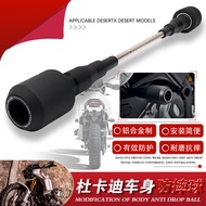 สำหรับ DUCATI Scrambler 800 Scrambler 1100รถจักรยานยนต์ล้มกรอบป้องกันเลื่อนการ์ดแฟริ่งป้องกันแผ่นกัน