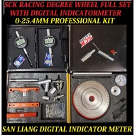 SCK DEGREE Wheel Set & Dial Indicator Analoge Meter With Holder Set Camshaft Timing Wheel DEGREE Too