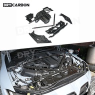 Dry Carbon Fiber Engine Compartment Shroud Cover Engine Hood Cover Body Kits for BMW G87 M2 G80 M3 G