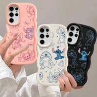 Phone Casing For Xiamo Redmi 14C 13C 12 Note 13 14 Pro 4G 5G Shell Stitch Angel Cute Couple Candy Co