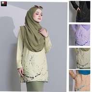 [Stocking Sale] Leia - Muslimah Jersey T-shirt