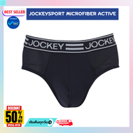 JOCKEY กางเกงในชาย SPORT MICROFIBER ACTIVE รุ่น KU 199_2419 ทรง BRIEF  สีกรม  กางเกงในผู้ชาย ชุดชั้นในชาย กางเกงในผช xl  กางเกงในผช xxl