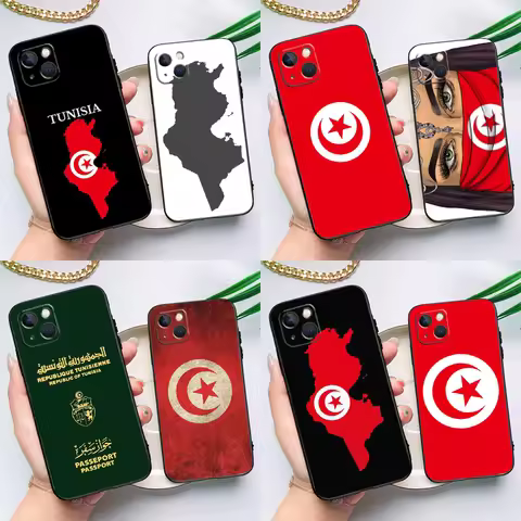Tunisia Flag Map Case For OnePlus Nord CE 5 2 3 4 Lite N30 N20 OnePlus 15 13 12 11 9 10 Pro 13R 10T 