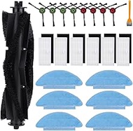 22 Pcs Replacement Accessories Kit for Tikom L9000, Lubluelu SL60D, Laresar L6 Nex Robotic Vacuum Cl