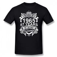 Born In 1967 55 Years for 55th Birthday Gift T Shirt Harajuku Clothing Short Sleeve T-shirt 100% Cot