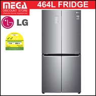 LG GF-B4533PZ 464L FRENCH DOOR FRIDGE (2 TICKS) + FREE $50 VOUCHER BY LG (UNTIL 30/06/2024)