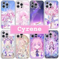 Honkai Star Rail Cyrene Phone Casing For IPhone 15 12 13 14 Pro Max Plus Case Soft Clear Transparent