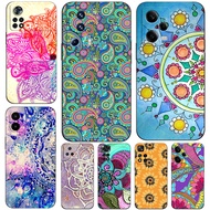 Case For Xiaomi Redmi Note 13 Pro Plus 4g 5g Phone Cover Colorful Floral Paisley Flower