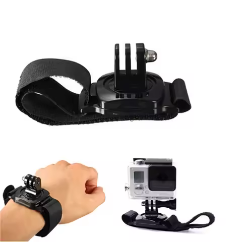 360 Degree Rotating Armlet Wrist Band Hand Strap Mount For Gopro Hero 12 10 9 8 7 3 4 5 SJCAM SJ4000