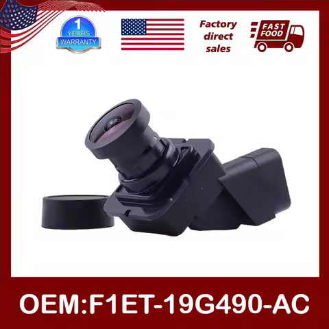 Waterproof Rear View Camera F1ET-19G490-AC Compatible with Ford Focus 2015 2016 2017 2018