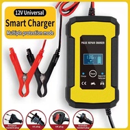 12 Volts Car Battery Charger Heavy Duty Motorcycle Fast Battery Charging Repair Type Lead-Acid