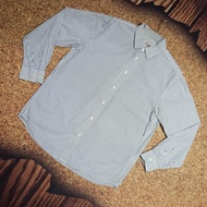 Kemeja Cassual Formal Kantor TRENSIC SPAO Hitam Putih