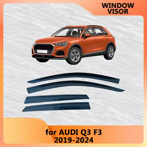 Window Visor for Audi Q3 F3 2019-2021 2022 2023 2024 Wind Deflectors Rain Guards Door Visor Vent Sha