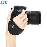 JJC สายรัดข้อมือกล้องหนังสายคล้องมือปล่อยอย่างรวดเร็วสำหรับ Canon R6 R5 760D 90D 800D 80D 77D Nikon SONY Fujifilm Olympus Ricoh