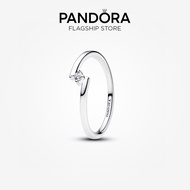 Pandora Split Solitaire Ring