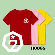 🇲🇾STOK SEDIA H0068 Got7 KPOP BOY GROUP TSHIRT COTTON TEES HOT LAWA GAYA BAJU BESAR MERAH JAMBU KUNIN