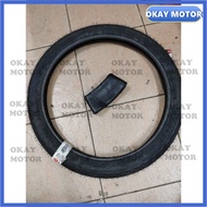 TUBE + TAYAR VIVA FT123 2.25X17 / 2.50X17 moto motorcycle motorbike Motosikal TYRE SOTONG TAYAR MOTO