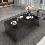 Mini Coffee Table Glass Simple Machine Coffee Table Home Office Rectangular Living Room Tea Table Mo