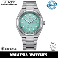 Citizen AW0130-85M Zenshin Eco Drive Sapphire Crystal Glass Super Titanium Case & Strap Men's Watch