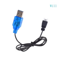 Will 3 7V  Charger Wire for Quadcopter UAV Aircraft Replacement USB Charging Cord MX2 0-2P Plug