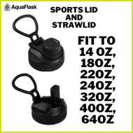 — ◊☜ 🅼 ❆ Aquaflask STRAWLid Cap BALLET PINK Sport Lid fits to all sizes 14OZ,18OZ,22OZ,32OZ,40 OZ,