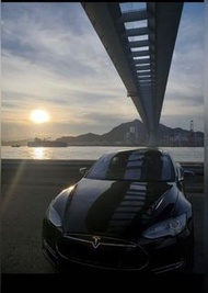 Tesla 租車免油費 model s 85 Auto