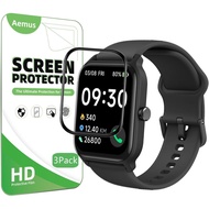 Screen Protector for IDW13 Smart Watch 1.8", 3D Full Coverage Protective Film Compatible for Fitpolo