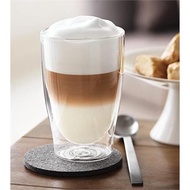 德國奇堡Tchibo雙層玻璃拿鐵咖啡杯家用隔熱