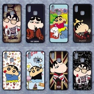 Vivo Y91/Y91i/Y93/Y95 Case Use The Same Shinchan Pattern Soft Edge Hard Back Mobile Phone