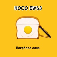 【Case Home】 for HOCO EW63 Case Casing Soft Silicone Earphone Collection Case Anti-fall Cartoon NO.2