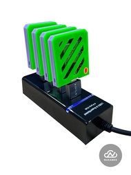 บอร์ด NerdMiner V2 (Model DoubleX) Series D1 "Set 4 pcs+Hub" แรงขุดรวม 260-280 KH/s