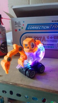 New Viral!! Tipe x Trondol Modif Exavator Full Lampu Led Bisa Berjalan Manual Tidak Menggunakan Batr