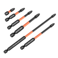S2 Black Phosphorization Impact-Resistant Bit PH2 Single Phillips Bit Screwdriver Bit Electric Screw