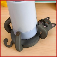 Cat Coasters for Drinks Insulation Mug Mat 3D Printing Funny Cup Cat Coasters Crafts Decor Accessori